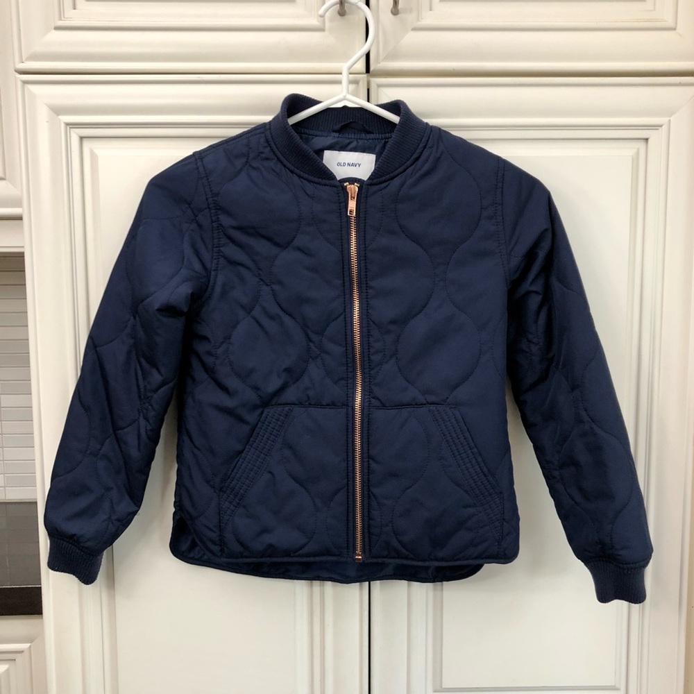 Old Navy boys quilted bomber jacket